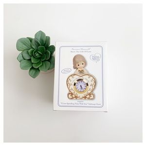 NWT Precious Moments Tabletop Clock